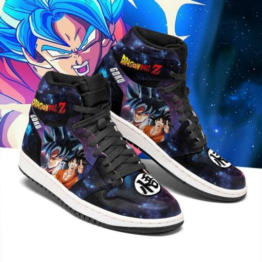 Goku Sneakers Galaxy Dragon Ball Z Shoes Anime Fan PT04 - 2 - GearAnime