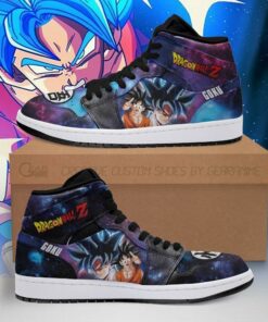 Goku Sneakers Galaxy Dragon Ball Z Shoes Anime Fan PT04 - 1 - GearAnime