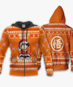 Goku Kid Ugly Christmas Sweater Dragon Ball Anime Xmas Gift VA10 - 2 - GearAnime