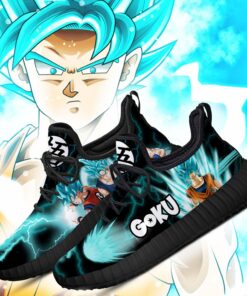 Goku Saiyan Blue Reze Shoes Dragon Ball Anime Shoes Fan Gift TT04 - 2 - GearAnime