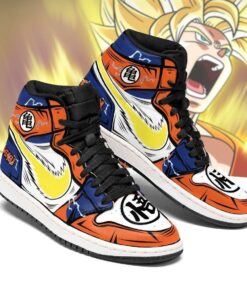 Goku Shoes Boots Dragon Ball Z Anime Sneakers Fan Gift MN04 - 1 - GearAnime