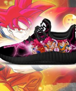 Goku SSJ God Reze Shoes Dragon Ball Anime Shoes Fan Gift TT04 - 3 - GearAnime