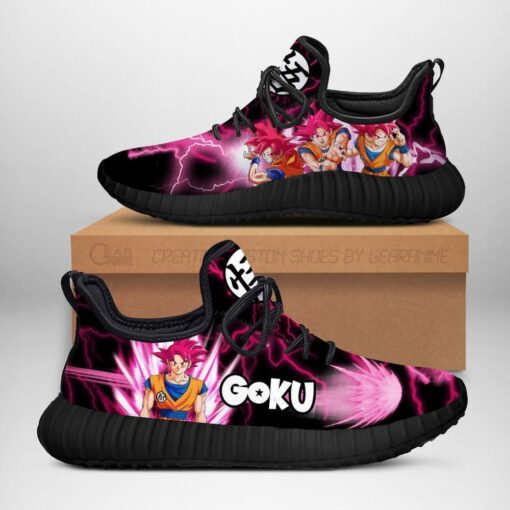 Goku SSJ God Reze Shoes Dragon Ball Anime Shoes Fan Gift TT04 - 1 - GearAnime