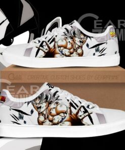 Goku Uktra Instinct Skate Shoes Dragon Ball Anime Custom Shoes PN09 - 1 - GearAnime