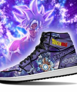 Goku Ultra Instinct Sneakers Dragon Ball Anime Shoes Fan MN05 - 3 - GearAnime
