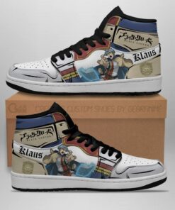 Golden Dawn Klaus Sneakers Black Clover Anime Shoes - 2 - GearAnime
