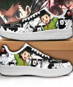 Gon Sneakers Custom Hunter X Hunter Anime Shoes Fan PT05 - 1 - GearAnime