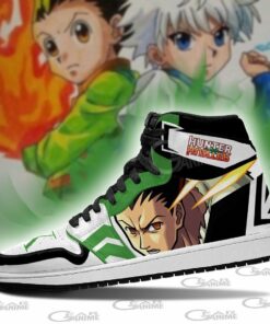Gon and Killua Sneakers Hunter X Hunter Anime Custom Shoes - 4 - GearAnime