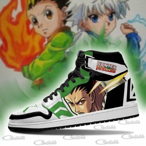 Gon and Killua Sneakers Hunter X Hunter Anime Custom Shoes - 4 - GearAnime