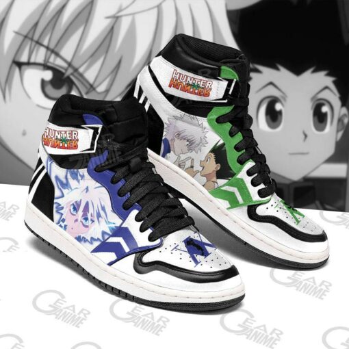 Gon and Killua Sneakers Hunter X Hunter Anime Custom Shoes - 1 - GearAnime