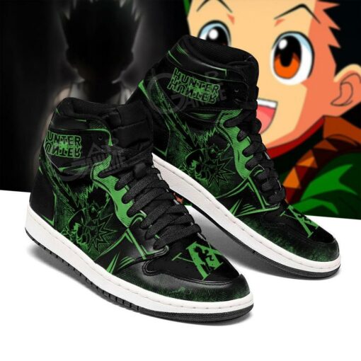 Gon Freecss Hunter X Hunter Sneakers Dark HxH Anime Shoes - 2 - GearAnime