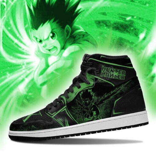 Gon Freecss Hunter X Hunter Sneakers Dark HxH Anime Shoes - 3 - GearAnime