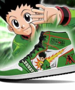 Gon Freecss Hunter X Hunter Sneakers HxH Anime Shoes - 3 - GearAnime