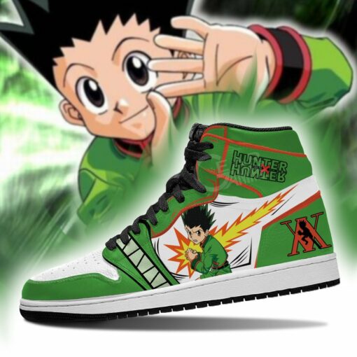 Gon Freecss Hunter X Hunter Sneakers HxH Anime Shoes - 3 - GearAnime