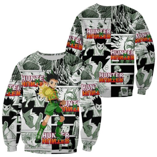 Gon Hunter X Hunter Shirt Sweater HxH Anime Hoodie Manga Jacket - 2 - GearAnime
