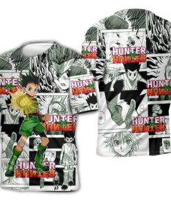 Gon Hunter X Hunter Shirt Sweater HxH Anime Hoodie Manga Jacket - 3 - GearAnime