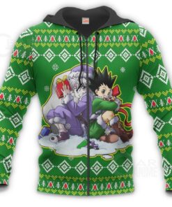 Gon & Killua HxH Ugly Christmas Sweater Hunter X Hunter Anime Xmas - 6 - GearAnime