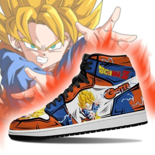 Goten Shoes Boots Dragon Ball Z Anime Sneakers Fan Gift MN04 - 3 - GearAnime