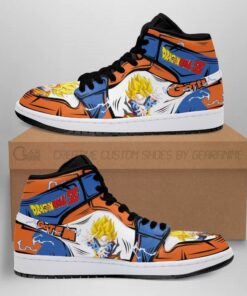 Goten Shoes Boots Dragon Ball Z Anime Sneakers Fan Gift MN04 - 1 - GearAnime