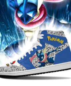 Greninja Sneakers Pokemon Sneakers Game Fan Gift Idea PT06 - 3 - GearAnime