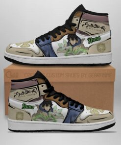 Grimore Yuno Sneakers Black Clover Anime Shoes - 2 - GearAnime