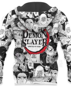 Demon Slayer Gyomei Himejima Hoodie Anime Mix Manga KNY Shirt - 7 - GearAnime