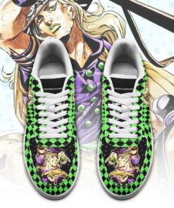 Gyro Zeppeli Sneakers Custom JoJo's Anime Shoes Fan Gift Idea PT06 - 2 - GearAnime