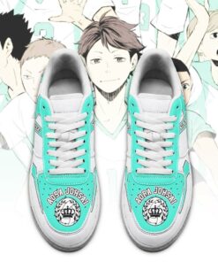 Haikyuu Aobajohsai High Sneakers Uniform Haikyuu Anime Shoes - 2 - GearAnime