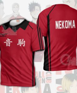 Haikyuu Nekoma High Shirt Costume Anime Hoodie Sweater - 3 - GearAnime
