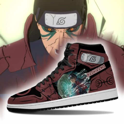 Hashirama Senju Sneakers Edo-Tensei Naruto Anime Sneakers - 3 - GearAnime