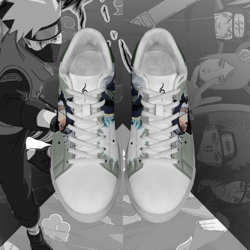 Kakashi Skate Shoes Naruto Anime Custom Shoes PN10 - 3 - GearAnime