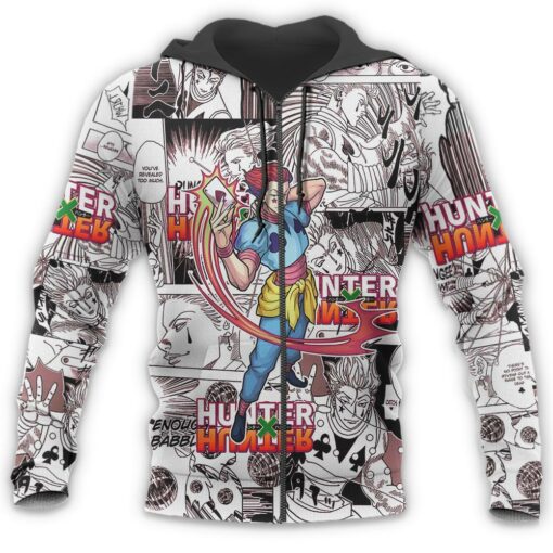 Hisoka Hunter X Hunter Shirt Sweater HxH Anime Hoodie Manga Jacket - 8 - GearAnime