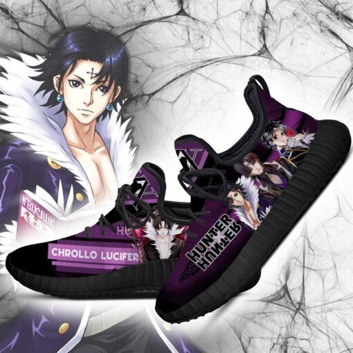 Hunter X Hunter Chrollo Lucilfer Reze Shoes Custom HxH Anime Sneakers - 2 - GearAnime