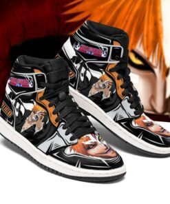 Ichigo Half Hollow Sneakers Bleach Anime Shoes Fan Gift Idea MN05 - 2 - GearAnime
