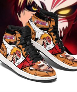 Ichigo Hollow Sneakers Bleach Anime Shoes Fan Gift Idea MN05 - 2 - GearAnime