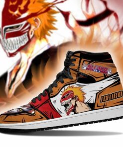 Ichigo Hollow Sneakers Bleach Anime Shoes Fan Gift Idea MN05 - 3 - GearAnime