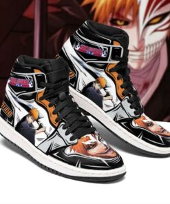 Ichigo Sneakers Bleach Anime Shoes Fan Gift Idea MN05 - 2 - GearAnime