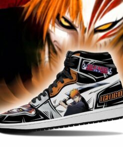 Ichigo Sneakers Bleach Anime Shoes Fan Gift Idea MN05 - 3 - GearAnime
