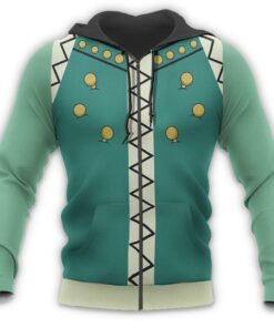 Illumi Zoldyck Hunter X Hunter Uniform Shirt HxH Anime Hoodie Jacket - 8 - GearAnime