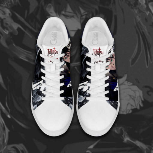 Jujutsu Kaisen Fushiguro Megumi Skate Shoes Custom Anime Shoes - 4 - GearAnime
