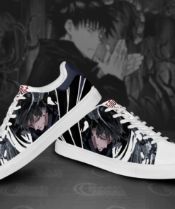 Jujutsu Kaisen Fushiguro Megumi Skate Shoes Custom Anime Shoes - 3 - GearAnime