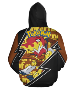 Infernape Zip Hoodie Costume Pokemon Shirt Fan Gift Idea VA06 - 3 - GearAnime