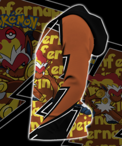 Infernape Zip Hoodie Costume Pokemon Shirt Fan Gift Idea VA06 - 4 - GearAnime