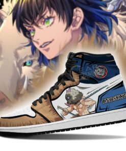 Inosuke Shoes Boots Skill Beast Breathing Demon Slayer Anime Sneakers Fan - 3 - GearAnime