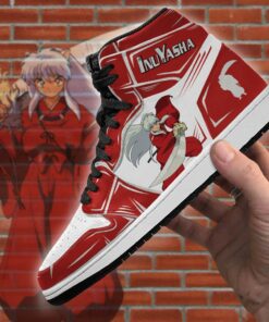 Inuyasha Fight Sneakers Inuyasha Sneakers Leather Shoes - 4 - GearAnime