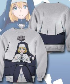 Iris Fire Force Hoodie Shirt Anime Uniform Sweater Jacket - 2 - GearAnime