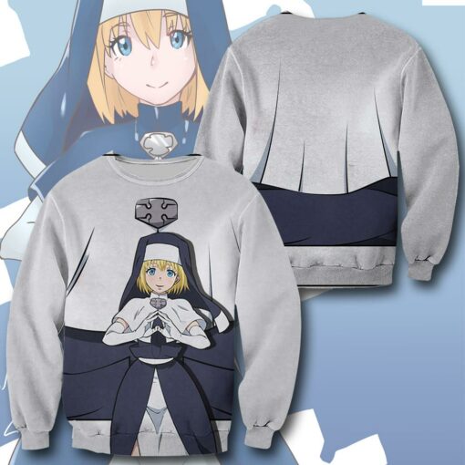 Iris Fire Force Hoodie Shirt Anime Uniform Sweater Jacket - 2 - GearAnime