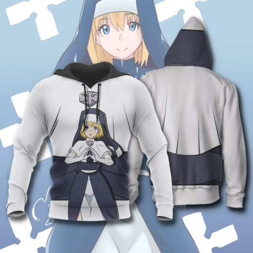 Iris Fire Force Hoodie Shirt Anime Uniform Sweater Jacket - 4 - GearAnime