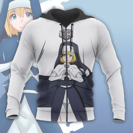 Iris Fire Force Hoodie Shirt Anime Uniform Sweater Jacket - 8 - GearAnime