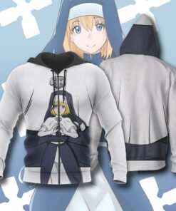 Iris Fire Force Hoodie Shirt Anime Uniform Sweater Jacket - 1 - GearAnime